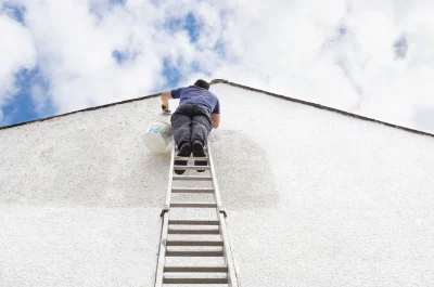 Peinture extérieure à la Chapelle-sous-Brancion — façades et ravalement